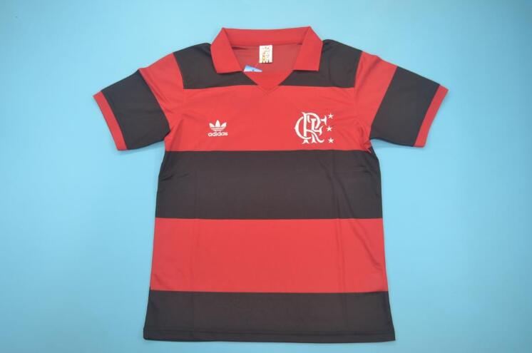 AAA Quality Flamengo 1982 Home Retro Soccer Jersey