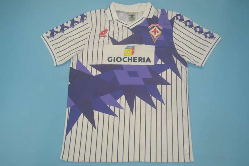 AAA Quality Fiorentina 1991/92 Away Retro Soccer Jersey
