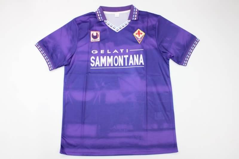 AAA Quality Fiorentina 1994/95 Home Retro Soccer Jersey