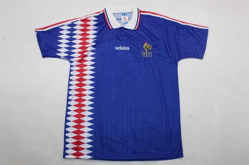 AAA Quality France 1994 Home Retro Soccer Jersey