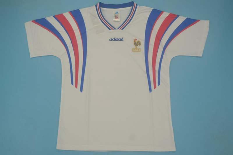 AAA Quality France 1996 Away Retro Soccer Jersey