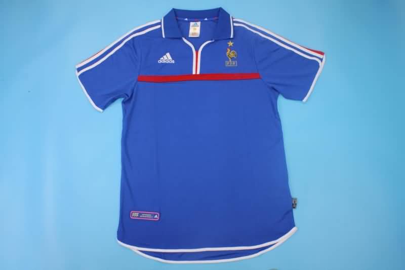 AAA Quality France 2000 Home Retro Soccer Jersey