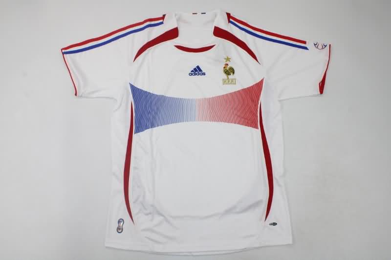 AAA Quality France 2006 Away Retro Soccer Jersey