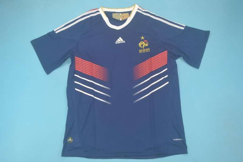 AAA Quality France 2010 Home Retro Soccer Jersey