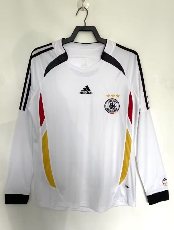 AAA Quality Germany 2006 Home Long Sleeve Retro Soccer Jersey
