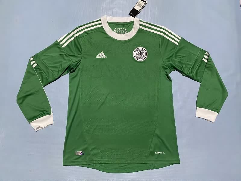 AAA Quality Germany 2012 Away Retro Long Sleeve Soccer Jersey AAA Quality Germany 2012 Away Retro Long Sleeve Soccer Jersey