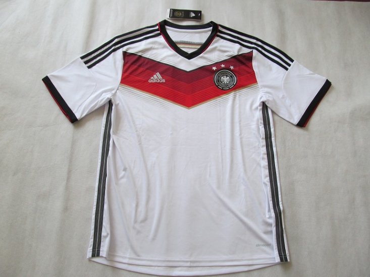 AAA Quality Germany 2014 Home Retro Soccer Jersey
