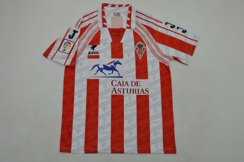 AAA Quality Gijon 1995/96 Home Retro Soccer Jersey