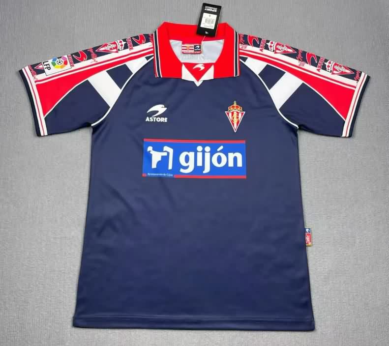 AAA Quality Gijon 1999/00 Away Retro Soccer Jersey