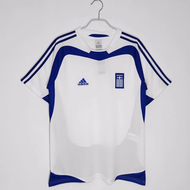 AAA Quality Greece 2004 Home Retro Soccer Jersey