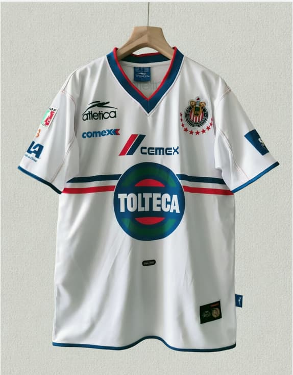 AAA Quality Guadalajara 2001/02 Away Retro Soccer Jersey