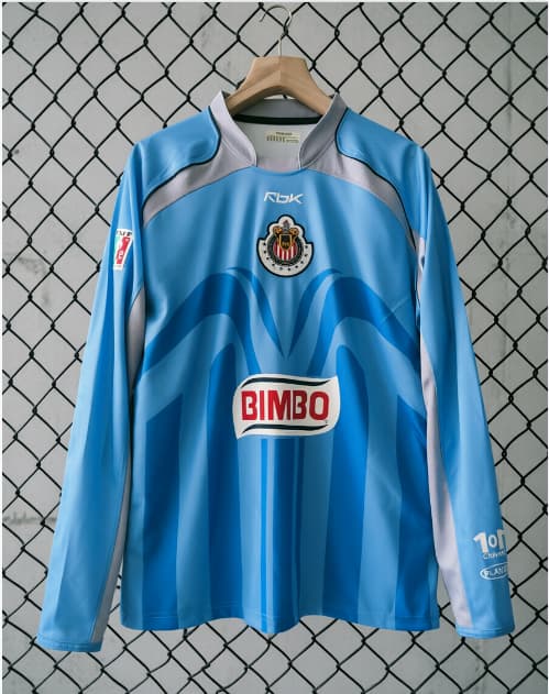 AAA Quality Guadalajara 2006/07 Goalkeeper Blue Long Sleeve Retro Soccer Jersey AAA Quality Guadalajara 2006/07 Goalkeeper Blue Long Sleeve Retro Soccer Jersey