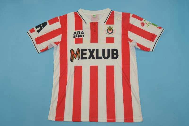 AAA Quality Guadalajara 1997 Home Retro Soccer Jersey