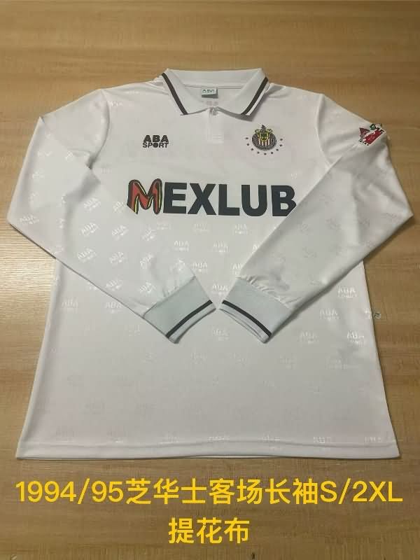 AAA Quality Guadalajara 1994/96 Away Long Sleeve Retro Soccer Jersey