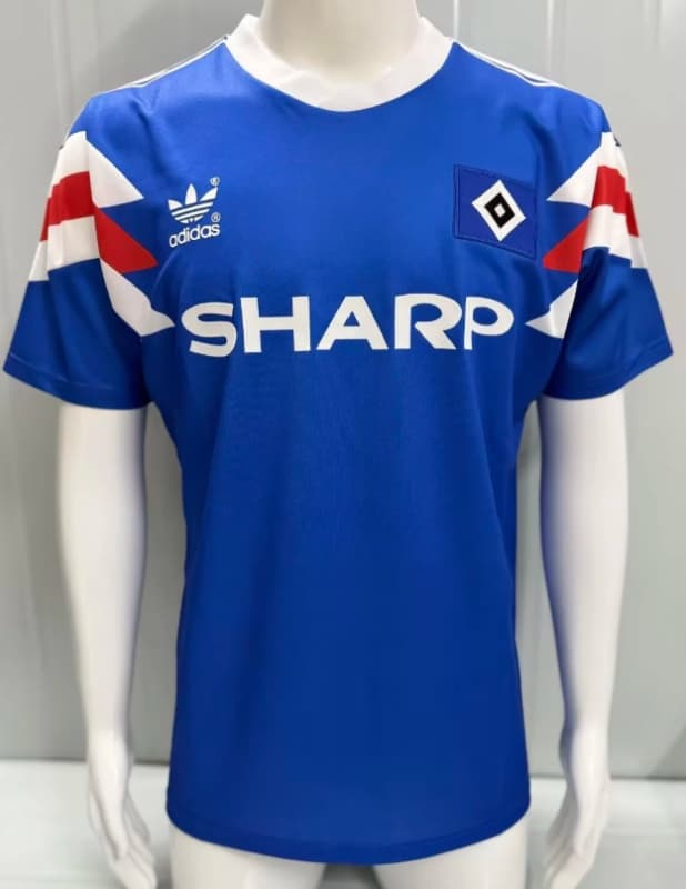 AAA Quality Hamburger SV 1990/91 Away Retro Soccer Jersey AAA Quality Hamburger SV 1990/91 Away Retro Soccer Jersey