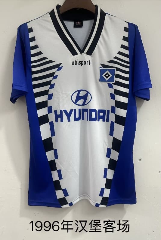AAA Quality Hamburger SV 1996/97 Away Retro Soccer Jersey