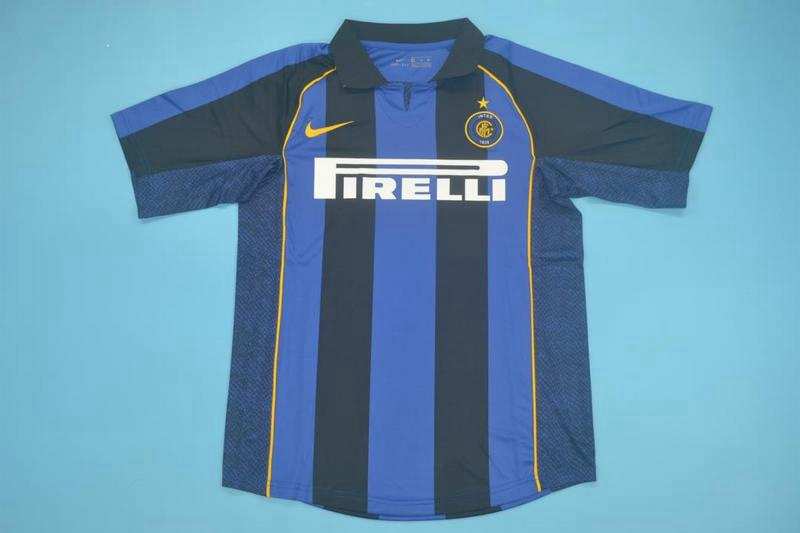 AAA Quality Inter Milan 2001/02 Home Retro Soccer Jersey