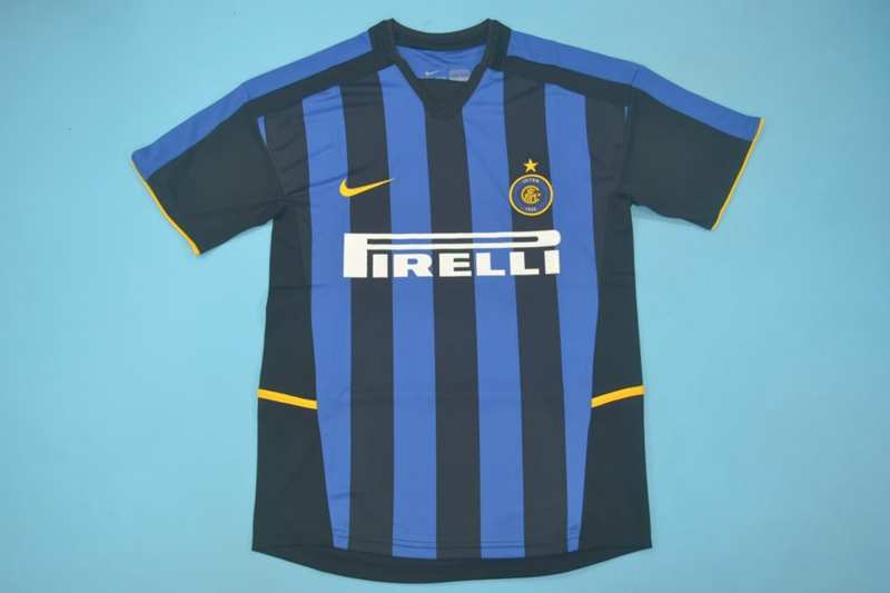 AAA Quality Inter Milan 2002/03 Home Retro Soccer Jersey