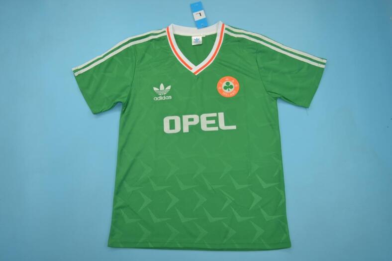 AAA Quality Ireland 1990 Home Retro Soccer Jersey