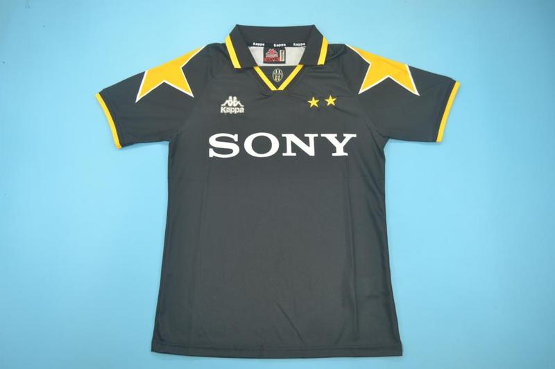 AAA Quality Juventus 1995/96 Black Retro Soccer Jersey