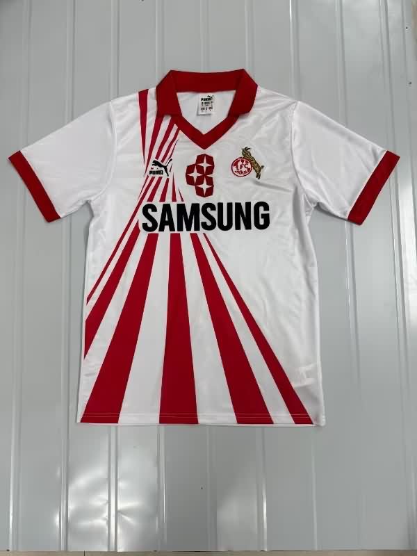 AAA Quality Koln 1990/91 Home Retro Soccer Jersey