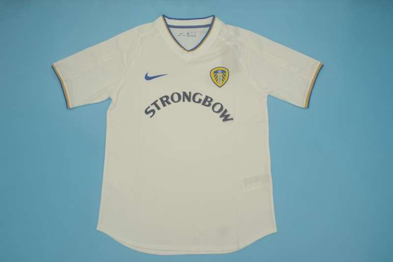 AAA Quality Leeds United 2000/02 Home Retro Soccer Jersey