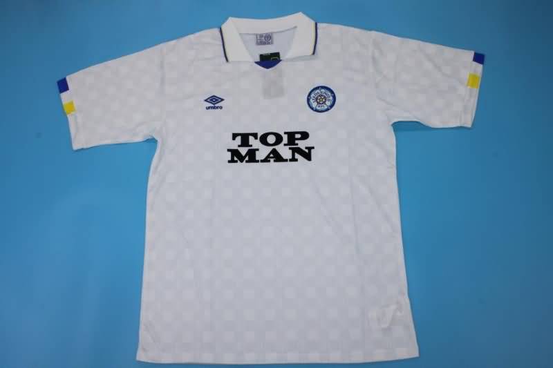 AAA Quality Leeds United 1989/91 Home Retro Soccer Jersey