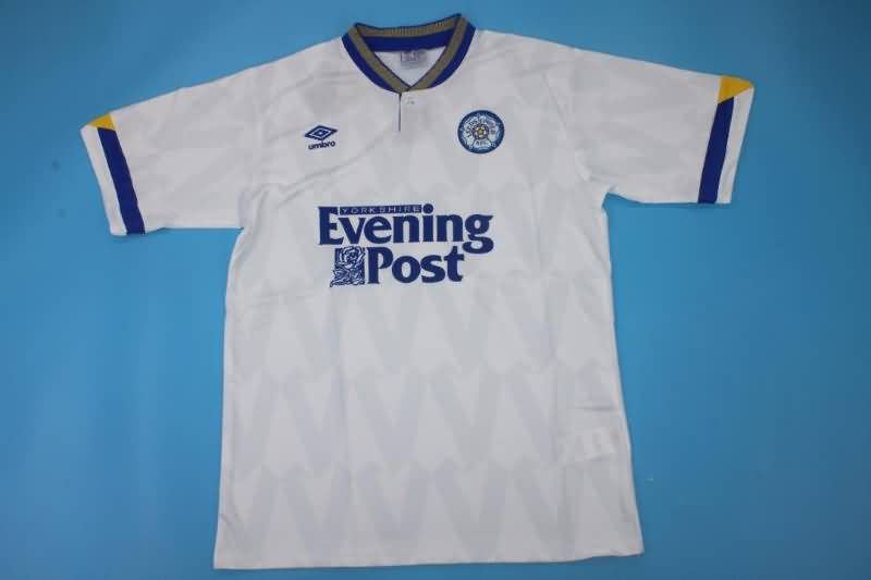 AAA Quality Leeds United 1991/92 Home Retro Soccer Jersey