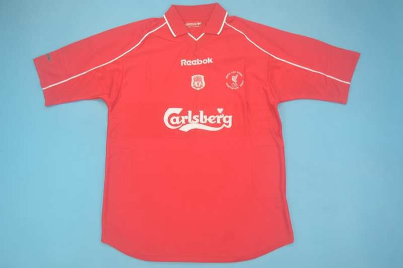 AAA Quality Liverpool 2001 UEFA Final Retro Soccer Jersey