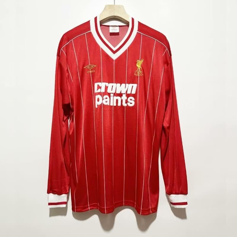 AAA Quality Liverpool 1982/83 Home Long Sleeve Retro Soccer Jersey