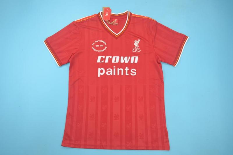 AAA Quality Liverpool 1985/86 Home Retro Soccer Jersey