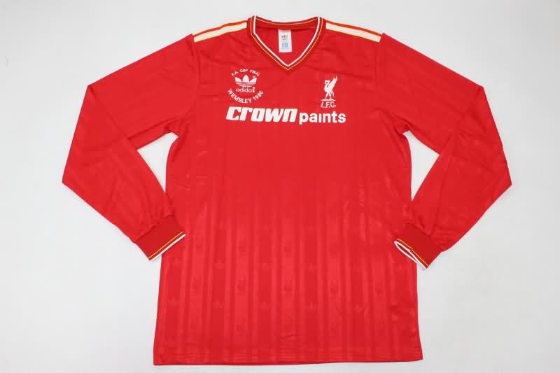 AAA Quality Liverpool 1985/86 Home Long Retro Soccer Jersey