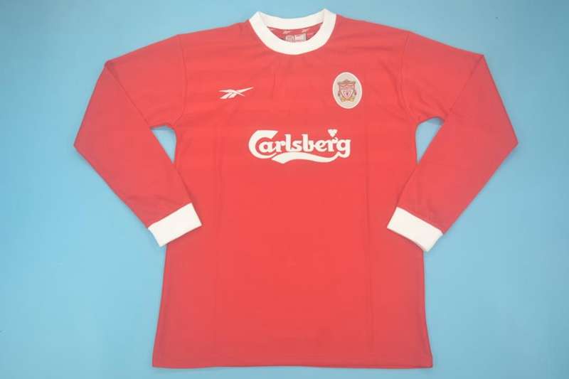 AAA Quality Liverpool 1998/2000 Home Long Retro Soccer Jersey