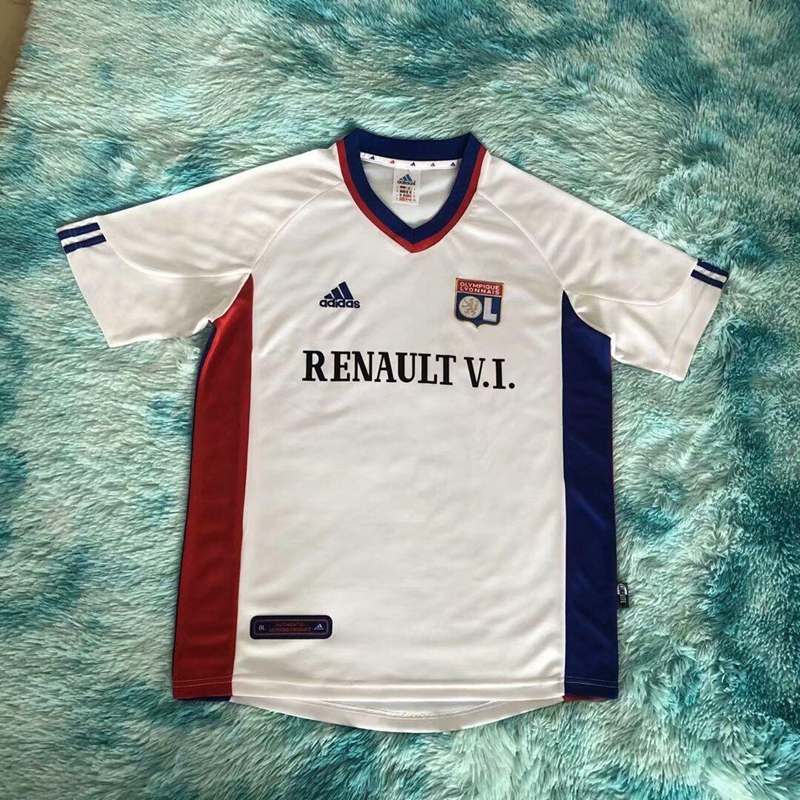 AAA Quality Lyon 2001/02 Home Retro Soccer Jersey