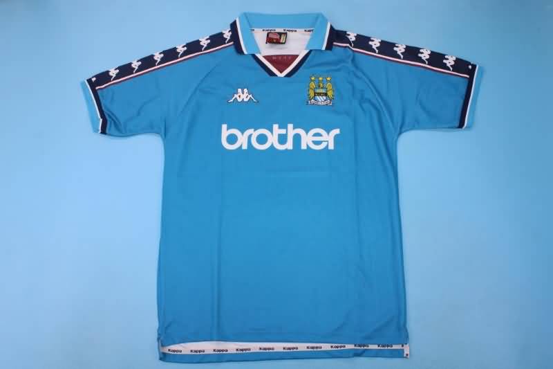 AAA Quality Manchester City 1997/99 Home Retro Soccer Jersey