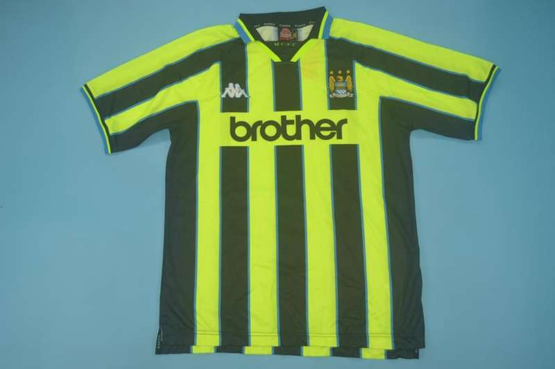 AAA Quality Manchester City 1998/99 Away Retro Soccer Jersey