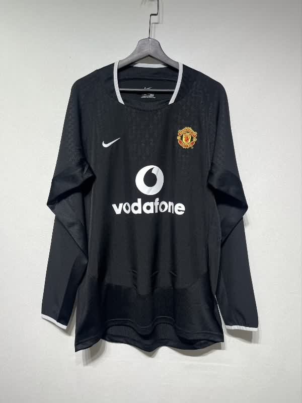 AAA Quality Manchester United 2003/04 Away Retro Long Sleeve Soccer Jersey