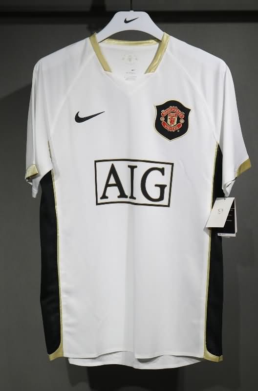 AAA Quality Manchester United 2006/07 Away Retro Soccer Jersey(Player)