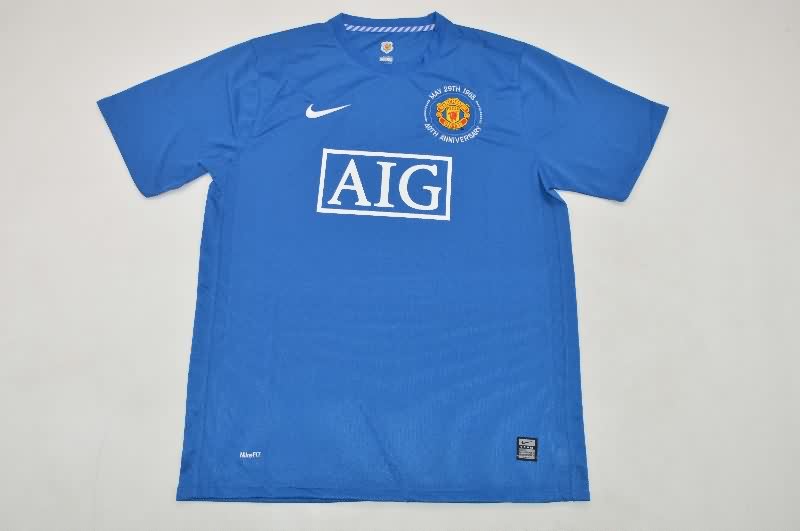 AAA Quality Manchester United 2008/09 Third 40TH Retro Soccer Jersey