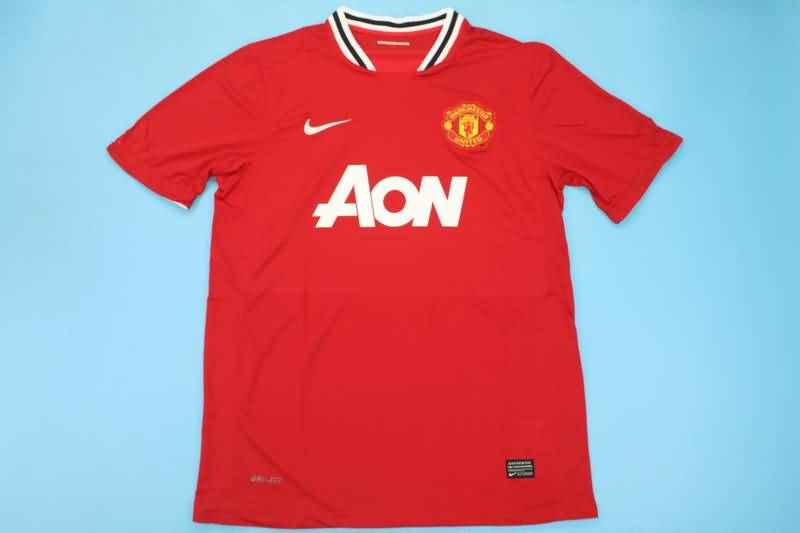 AAA Quality Manchester United 2011/12 Home Retro Soccer Jersey
