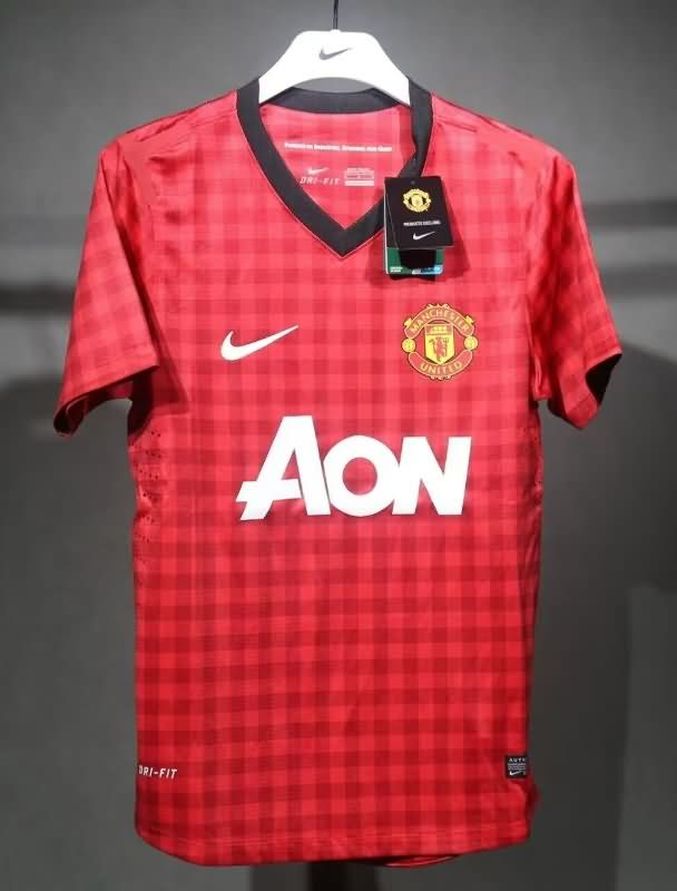 AAA Quality Manchester United 2012/13 Home Retro Soccer Jersey (Player)