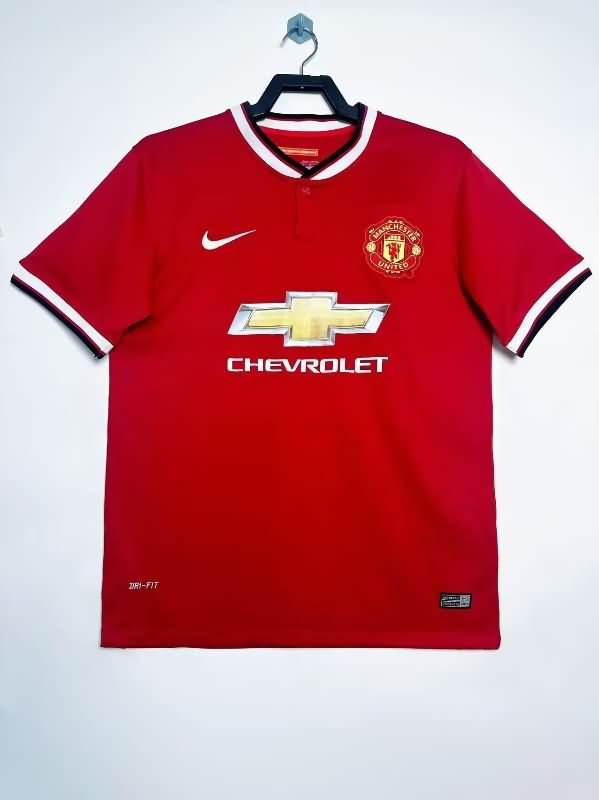 AAA Quality Manchester United 2014/15 Home Retro Soccer Jersey