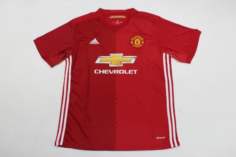 AAA Quality Manchester United 2016/17 Home Retro Soccer Jersey