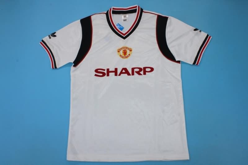 AAA Quality Manchester United 1984/86 Away Retro Soccer Jersey