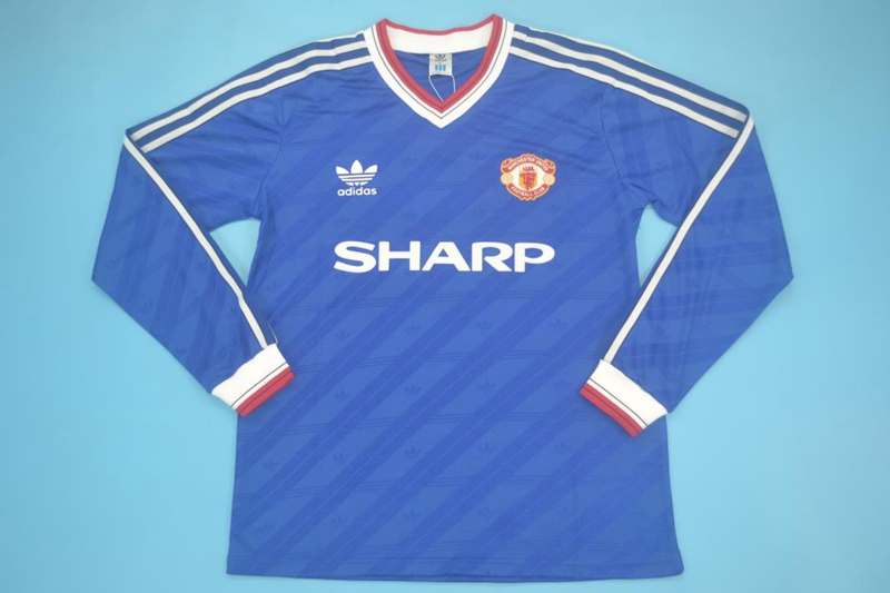 AAA Quality Manchester United 1986/88 Third Long Retro Soccer Jersey