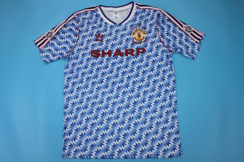 AAA Quality Manchester United 1990/92 Away Retro Soccer Jersey