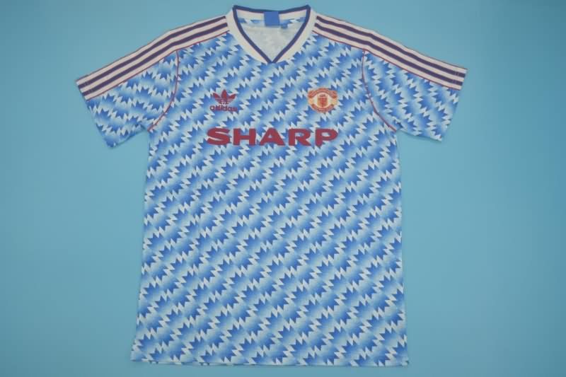 AAA Quality Manchester United 1990/92 Away Retro Soccer Jersey