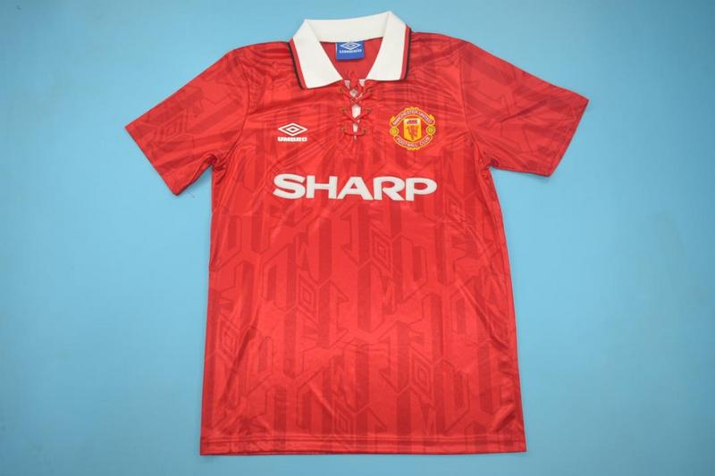 AAA Quality Manchester United 1992/94 Home Retro Soccer Jersey