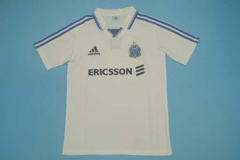 AAA Quality Marseilles 1999/2000 Home Retro Soccer Jersey