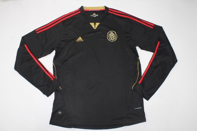 AAA Quality Mexico 2011/12 Away Long Sleeve Retro Soccer Jersey